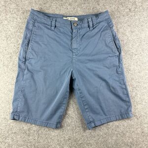 Mavi Mike Shorts Mens 33 Blue Cotton Stretch Outdoor Preppy Everyday Chino 10.5"